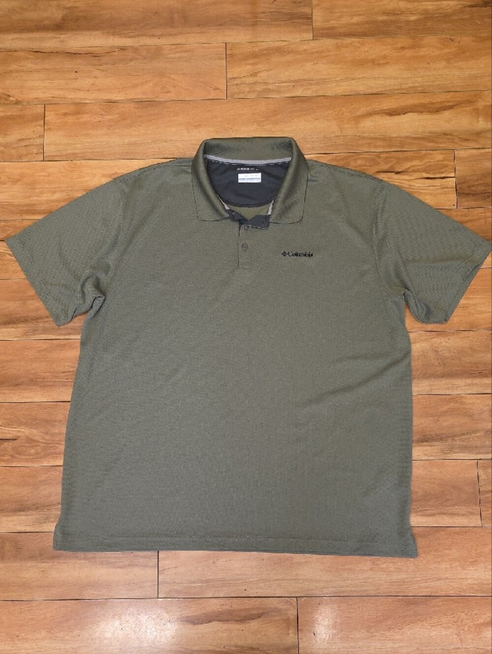 Columbia Utilizer Omni-Wick Performance Polo Shirt Size 2X Olive Green